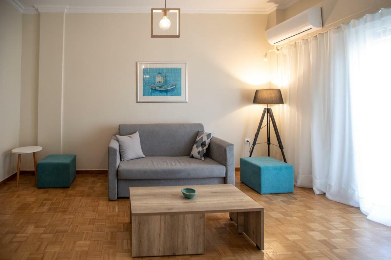Paradise Apartment In Piraeus Centre Eksteriør bilde